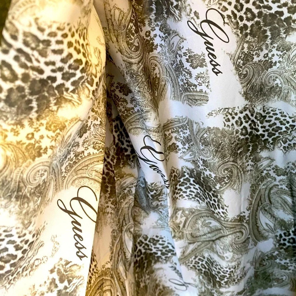 NWOT Guess Linda Olive Green long Line Wool Blend Coat - Picture 15 of 17